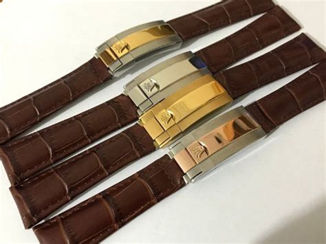 price of rolex leather strap|Rolex rubber strap for sale.